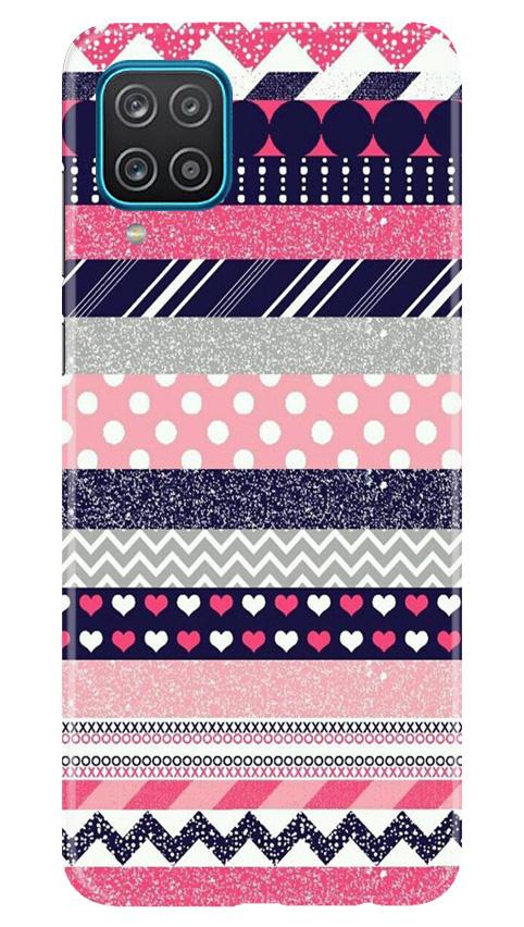 Pattern3 Mobile Back Case for Samsung Galaxy F12 (Design - 90) Pattern3 Case for Samsung Galaxy F12