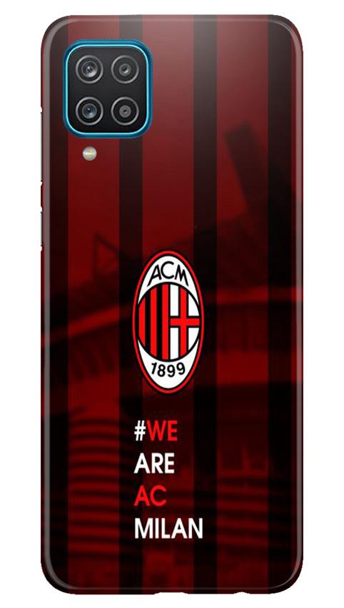 AC Milan Mobile Back Case for Samsung Galaxy F12 (Design - 155) AC Milan Case for Samsung Galaxy F12 (Design - 155)