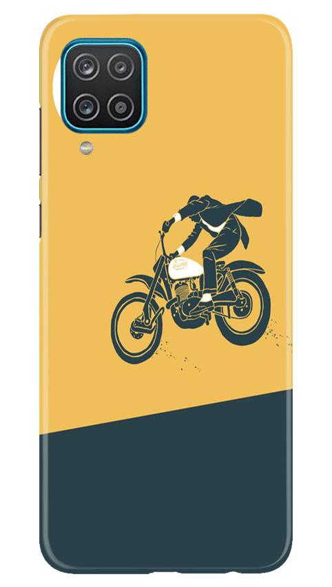 Bike Lovers Mobile Back Case for Samsung Galaxy F12 (Design - 256) Bike Lovers Case for Samsung Galaxy F12 (Design No. 256)