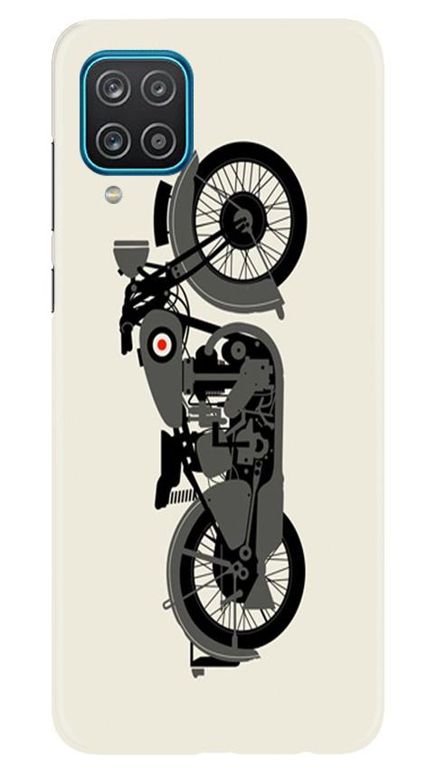 MotorCycle Mobile Back Case for Samsung Galaxy F12 (Design - 259) MotorCycle Case for Samsung Galaxy F12 (Design No. 259)
