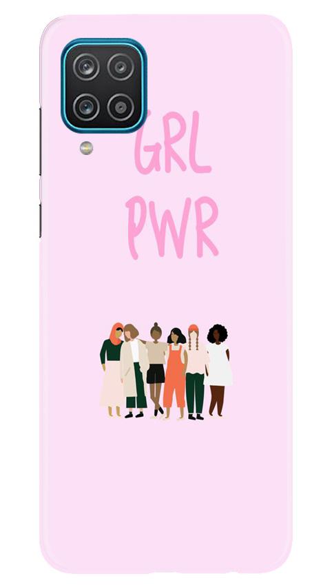 Girl Power Mobile Back Case for Samsung Galaxy F12 (Design - 267) Girl Power Case for Samsung Galaxy F12 (Design No. 267)