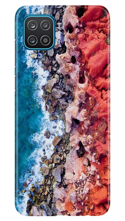 Sea Shore Mobile Back Case for Samsung Galaxy F12 (Design - 273) Sea Shore Case for Samsung Galaxy F12 (Design No. 273)