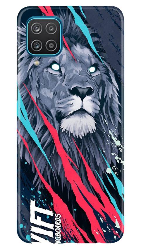 Lion Mobile Back Case for Samsung Galaxy F12 (Design - 278) Lion Case for Samsung Galaxy F12 (Design No. 278)