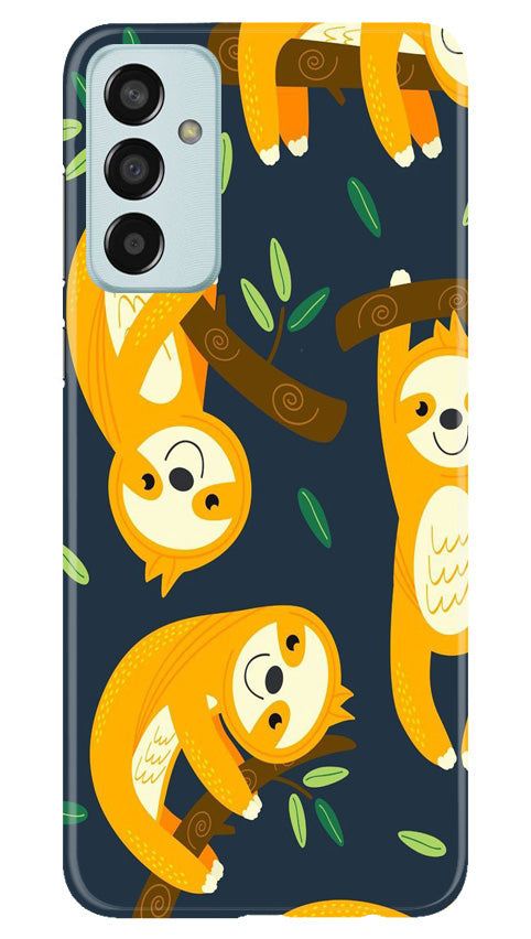 Racoon Pattern Mobile Back Case for Samsung Galaxy M13 (Design - 2) Racoon Pattern Case for Samsung Galaxy M13