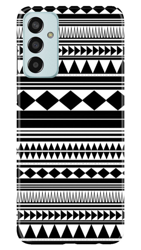 Black white Pattern Mobile Back Case for Samsung Galaxy F13 (Design - 5) Black white Pattern Case for Samsung Galaxy F13