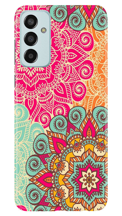 Rangoli art Mobile Back Case for Samsung Galaxy M13 (Design - 6) Rangoli art Case for Samsung Galaxy M13