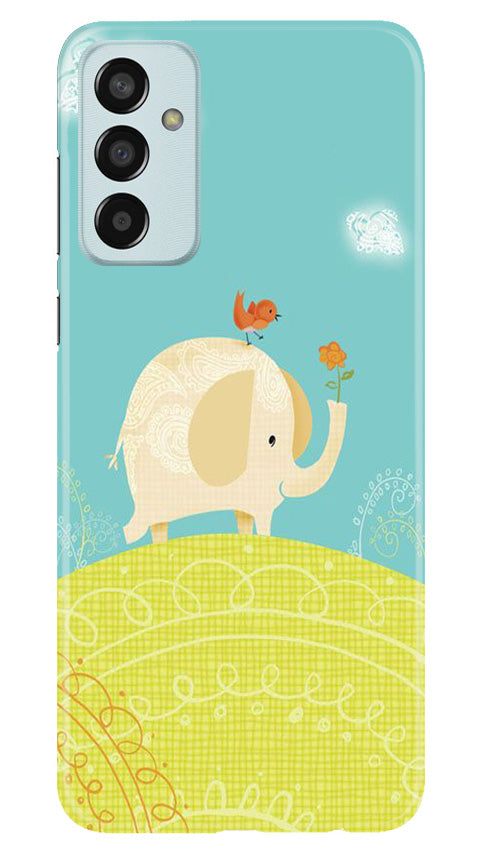 Elephant Painting Mobile Back Case for Samsung Galaxy M13 (Design - 46) Elephant Painting Case for Samsung Galaxy M13