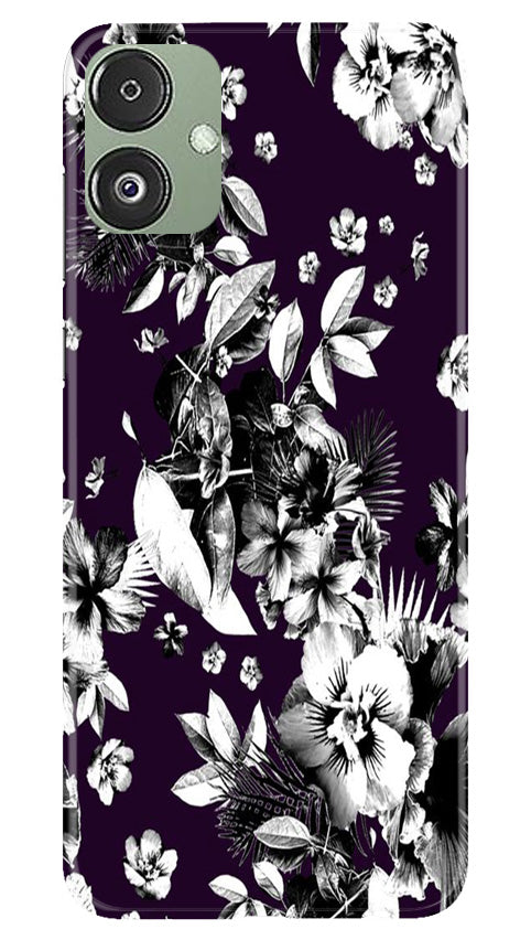 white flowers Mobile Back Case for Samsung Galaxy F14 5G (Design - 7) white flowers Case for Samsung Galaxy F14 5G