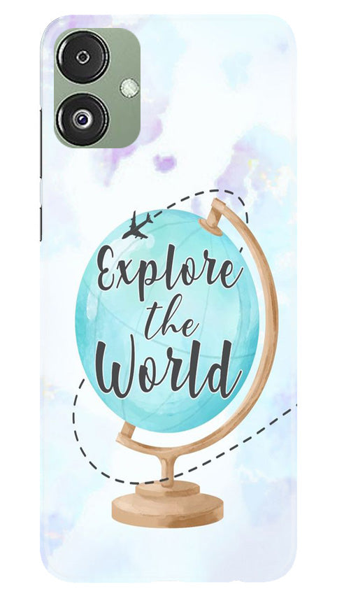 Explore the World Mobile Back Case for Samsung Galaxy F14 5G (Design - 176) Explore the World Case for Samsung Galaxy F14 5G (Design No. 176)