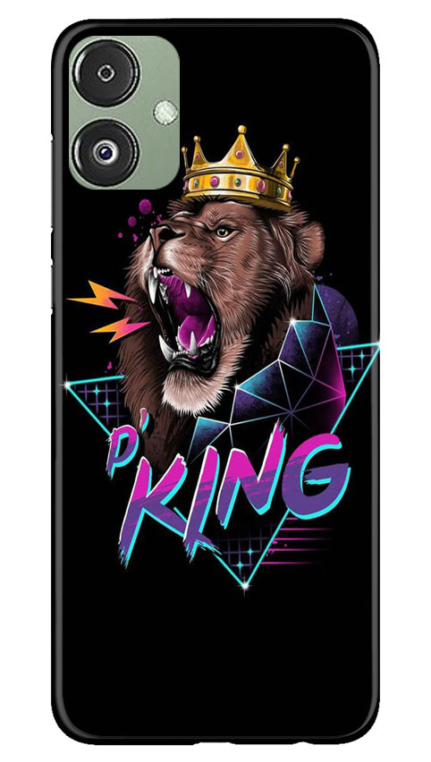 Lion King Mobile Back Case for Samsung Galaxy F14 5G (Design - 188) Lion King Case for Samsung Galaxy F14 5G (Design No. 188)
