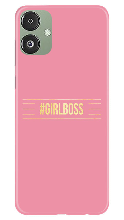 Girl Boss Pink Mobile Back Case for Samsung Galaxy F14 5G (Design - 232) Girl Boss Pink Case for Samsung Galaxy F14 5G (Design No. 232)