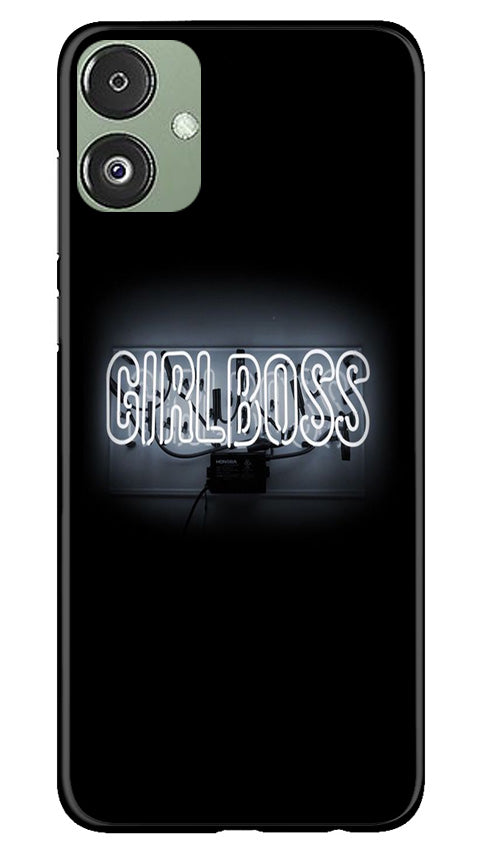 Girl Boss Black Mobile Back Case for Samsung Galaxy F14 5G (Design - 237) Girl Boss Black Case for Samsung Galaxy F14 5G (Design No. 237)
