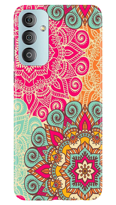 Rangoli art Mobile Back Case for Samsung Galaxy F23 5G (Design - 6) Rangoli art Case for Samsung Galaxy F23 5G