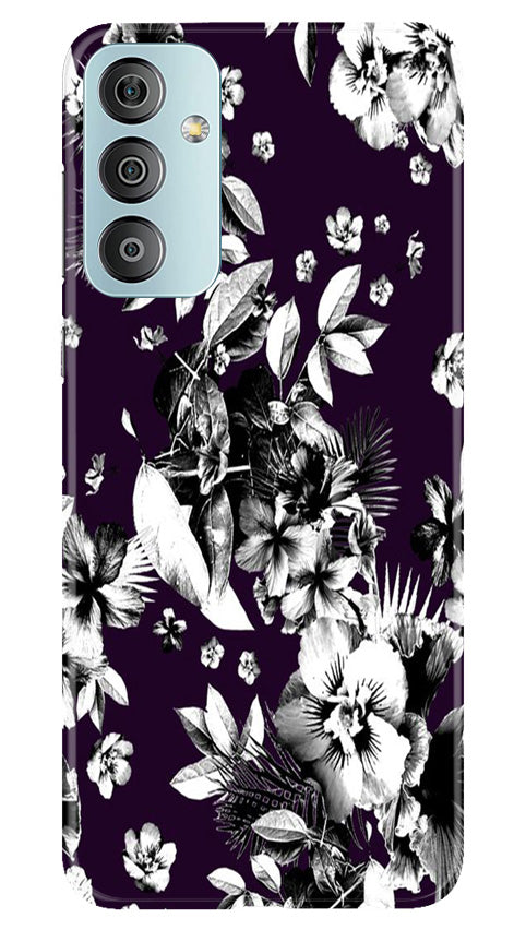 white flowers Mobile Back Case for Samsung Galaxy F23 5G (Design - 7) white flowers Case for Samsung Galaxy F23 5G