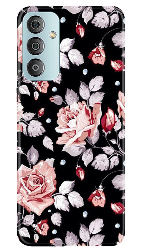 Pink rose Mobile Back Case for Samsung Galaxy F23 5G (Design - 12) Pink rose Case for Samsung Galaxy F23 5G