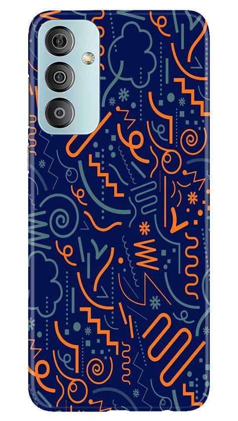 Line Art Baground Mobile Back Case for Samsung Galaxy F23 5G (Design - 26) Line Art Baground Case for Samsung Galaxy F23 5G