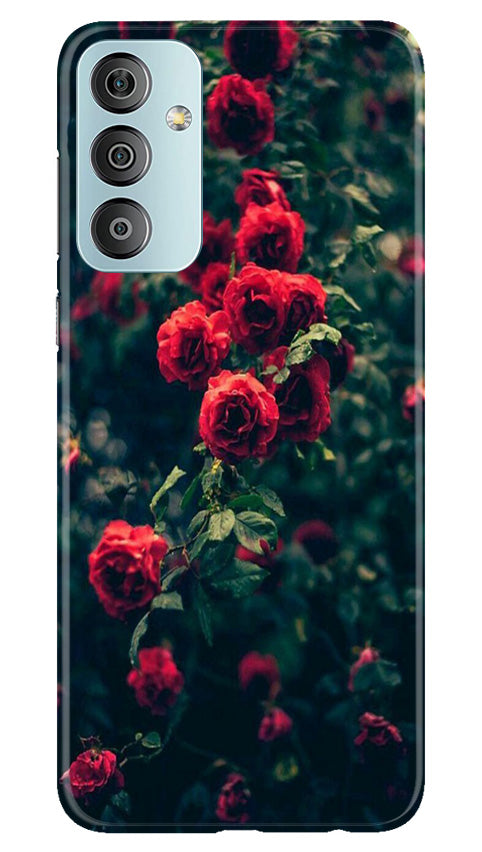 Red Rose Mobile Back Case for Samsung Galaxy F23 5G (Design - 66) Red Rose Case for Samsung Galaxy F23 5G