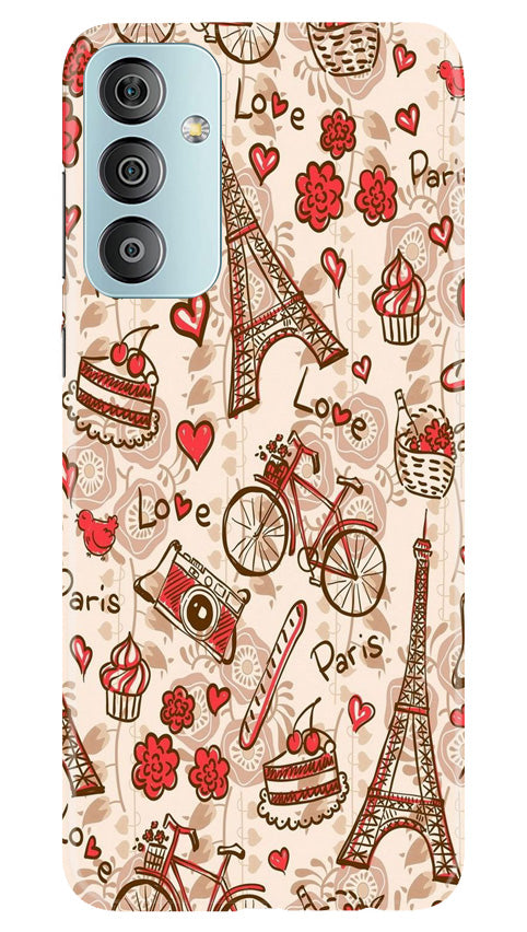 Love Paris Mobile Back Case for Samsung Galaxy F23 5G (Design - 103) Love Paris Case for Samsung Galaxy F23 5G (Design - 103)