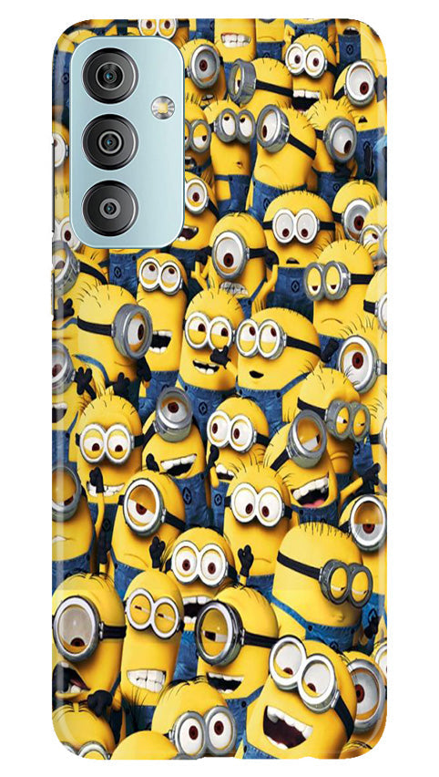 Minions Mobile Back Case for Samsung Galaxy F23 5G (Design - 126) Minions Case for Samsung Galaxy F23 5G (Design - 126)
