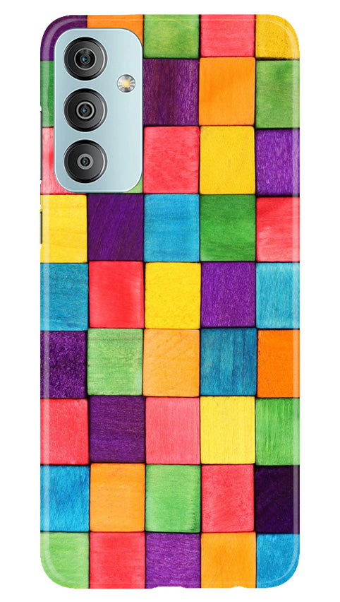 Colorful Square Mobile Back Case for Samsung Galaxy F23 5G (Design - 187) Colorful Square Case for Samsung Galaxy F23 5G (Design No. 187)