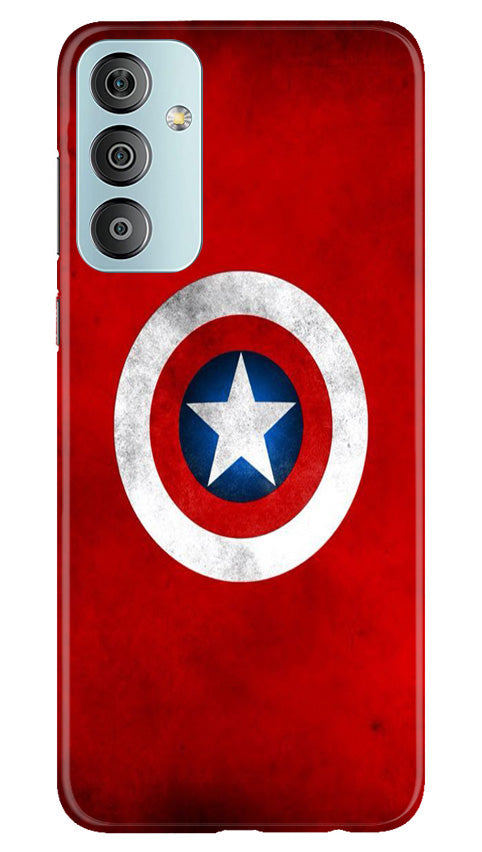 Captain America Mobile Back Case for Samsung Galaxy F23 5G (Design - 249) Captain America Case for Samsung Galaxy F23 5G (Design No. 218)