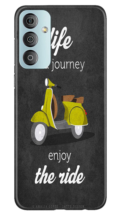 Life is a Journey Mobile Back Case for Samsung Galaxy F23 5G (Design - 230) Life is a Journey Case for Samsung Galaxy F23 5G (Design No. 230)