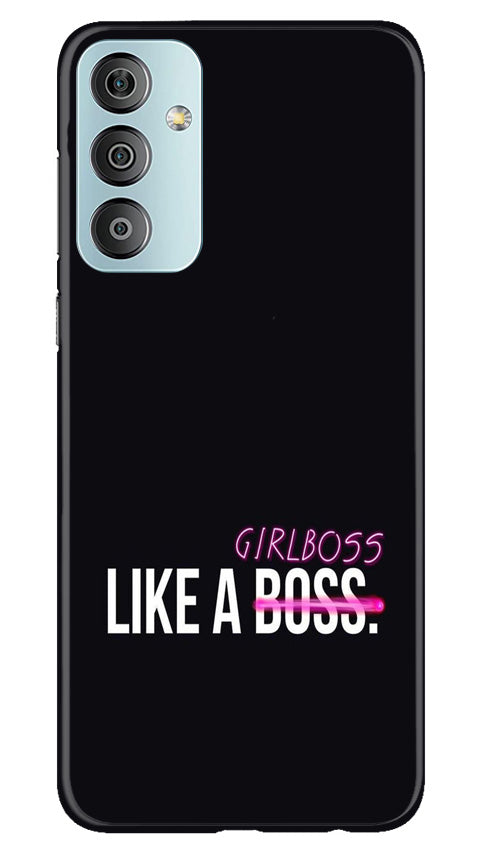 Like a Girl Boss Mobile Back Case for Samsung Galaxy F23 5G (Design - 234) Like a Girl Boss Case for Samsung Galaxy F23 5G (Design No. 234)