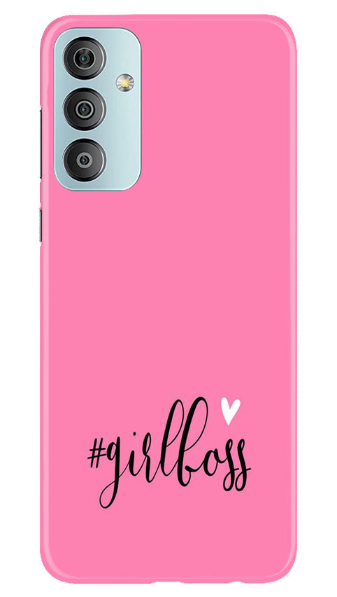 Girl Boss Pink Mobile Back Case for Samsung Galaxy F23 5G (Design - 238) Girl Boss Pink Case for Samsung Galaxy F23 5G (Design No. 238)
