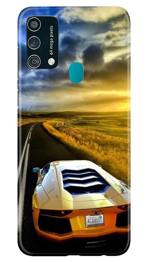 Car lovers Mobile Back Case for Samsung Galaxy F41 (Design - 46) Car lovers Case for Samsung Galaxy F41