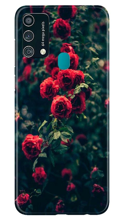 Red Rose Mobile Back Case for Samsung Galaxy F41 (Design - 66) Red Rose Case for Samsung Galaxy F41