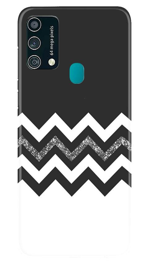 Black white Pattern2Mobile Back Case for Samsung Galaxy F41 (Design - 83) Black white Pattern2Case for Samsung Galaxy F41