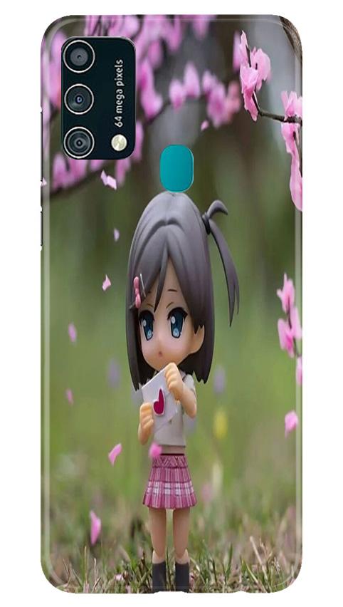 Cute Girl Mobile Back Case for Samsung Galaxy F41 (Design - 92) Cute Girl Case for Samsung Galaxy F41