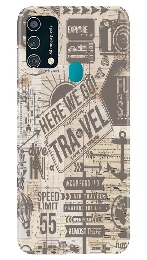 Travel Mobile Back Case for Samsung Galaxy F41 (Design - 104) Travel Case for Samsung Galaxy F41 (Design - 104)