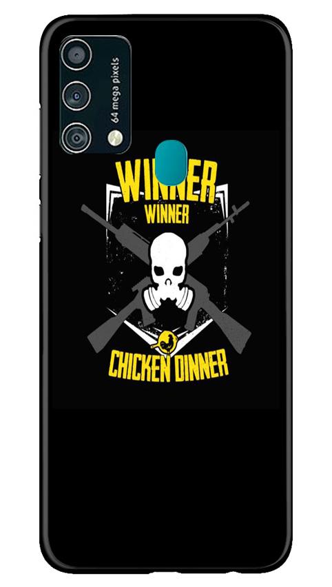 Winner Winner Chicken Dinner Mobile Back Case for Samsung Galaxy F41 (Design - 178) Winner Winner Chicken Dinner Case for Samsung Galaxy F41 (Design - 178)
