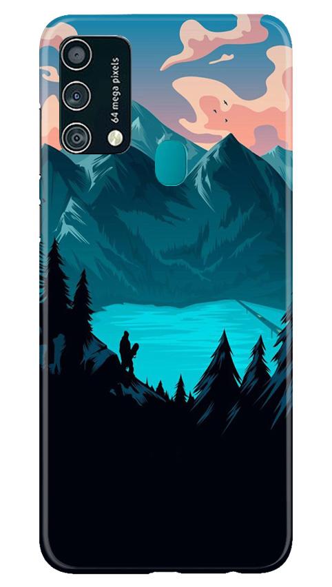 Mountains Mobile Back Case for Samsung Galaxy F41 (Design - 186) Mountains Case for Samsung Galaxy F41 (Design - 186)