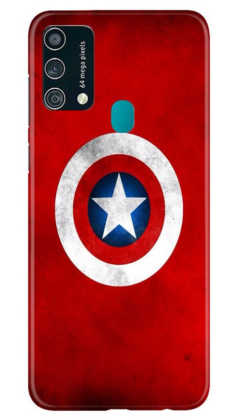 Captain America Mobile Back Case for Samsung Galaxy F41 (Design - 249) Captain America Case for Samsung Galaxy F41 (Design No. 249)