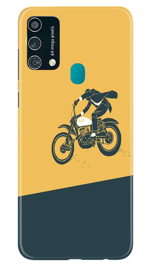Bike Lovers Mobile Back Case for Samsung Galaxy F41 (Design - 256) Bike Lovers Case for Samsung Galaxy F41 (Design No. 256)