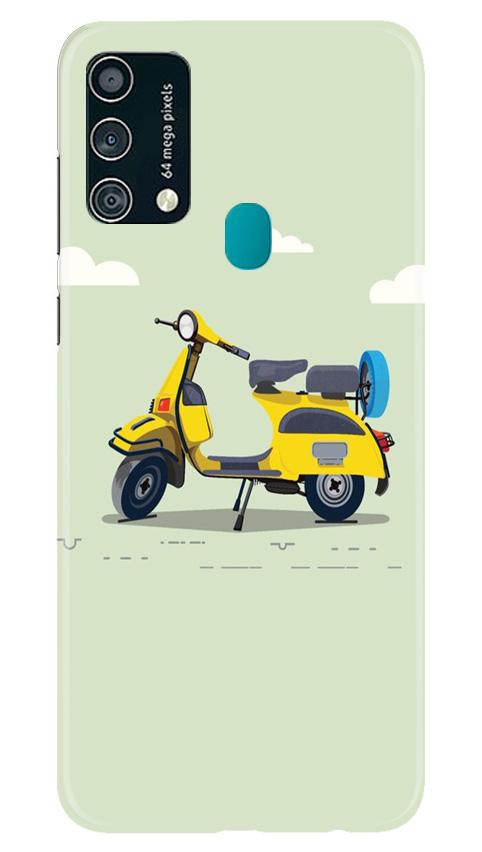 Vintage Scooter Mobile Back Case for Samsung Galaxy F41 (Design - 260) Vintage Scooter Case for Samsung Galaxy F41 (Design No. 260)