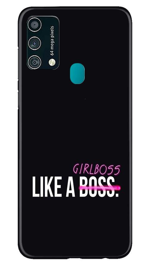 Like a Girl Boss Mobile Back Case for Samsung Galaxy F41 (Design - 265) Like a Girl Boss Case for Samsung Galaxy F41 (Design No. 265)