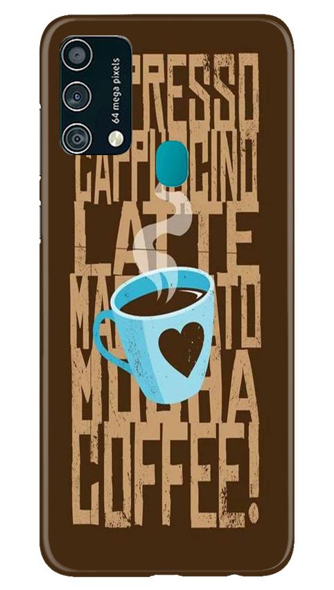 Love Coffee Mobile Back Case for Samsung Galaxy F41 (Design - 351) Love Coffee Mobile Back Case for Samsung Galaxy F41 (Design - 351)