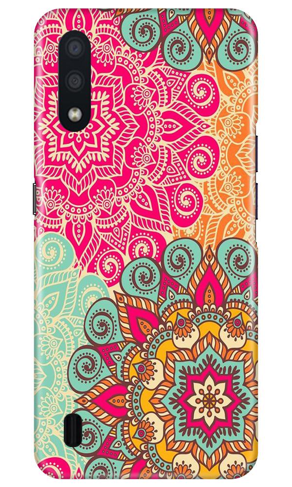 Rangoli art2 Mobile Back Case for Samsung Galaxy M01 (Design - 29) Rangoli art2 Case for Samsung Galaxy M01