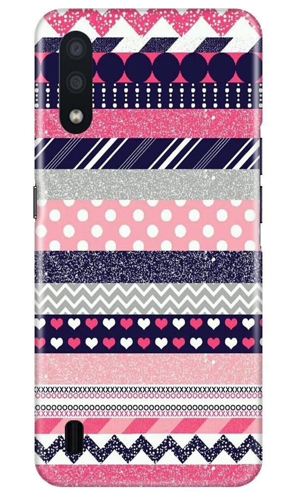 Pattern3 Mobile Back Case for Samsung Galaxy M01 (Design - 90) Pattern3 Case for Samsung Galaxy M01