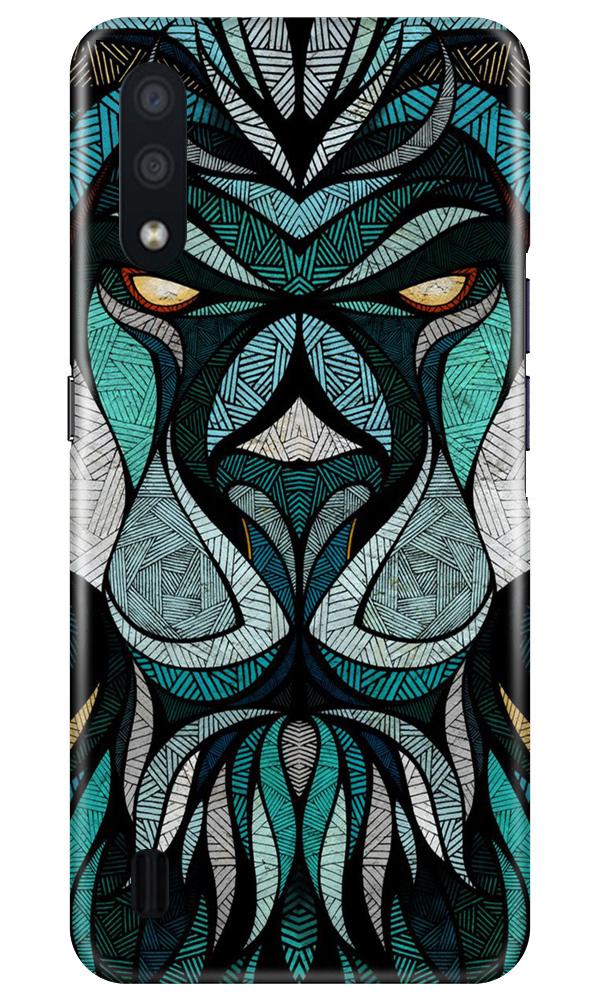 Lion Mobile Back Case for Samsung Galaxy M01 (Design - 97) Lion Case for Samsung Galaxy M01