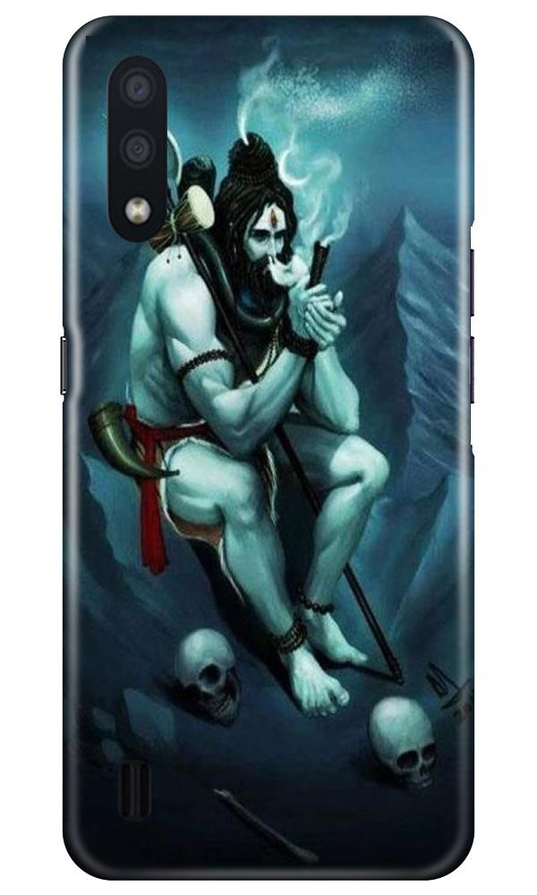 Lord Shiva Mahakal2 Mobile Back Case for Samsung Galaxy M01 (Design - 98) Lord Shiva Mahakal2 Case for Samsung Galaxy M01