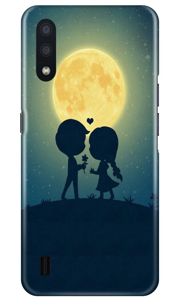 Love Couple Mobile Back Case for Samsung Galaxy M01 (Design - 109) Love Couple Case for Samsung Galaxy M01 (Design - 109)