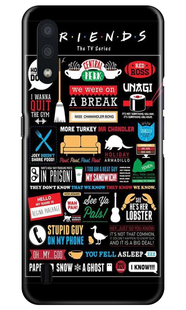 Friends Mobile Back Case for Samsung Galaxy M01 (Design - 145) Friends Case for Samsung Galaxy M01 (Design - 145)