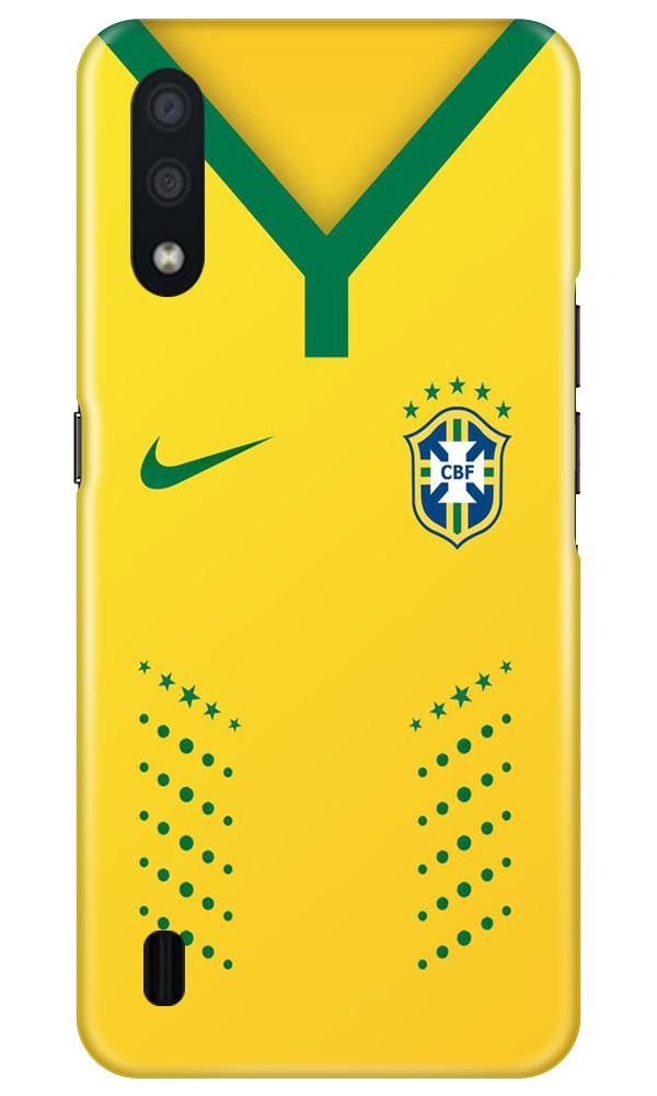 Brazil Mobile Back Case for Samsung Galaxy M01 (Design - 176) Brazil Case for Samsung Galaxy M01 (Design - 176)