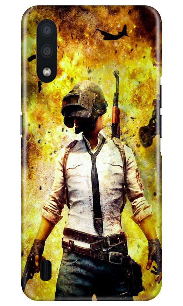 Pubg Mobile Back Case for Samsung Galaxy M01 (Design - 180) Pubg Case for Samsung Galaxy M01 (Design - 180)