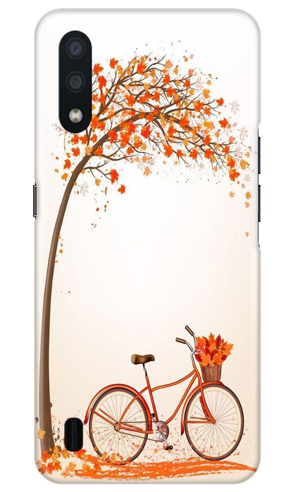 Bicycle Mobile Back Case for Samsung Galaxy M01 (Design - 192) Bicycle Case for Samsung Galaxy M01 (Design - 192)