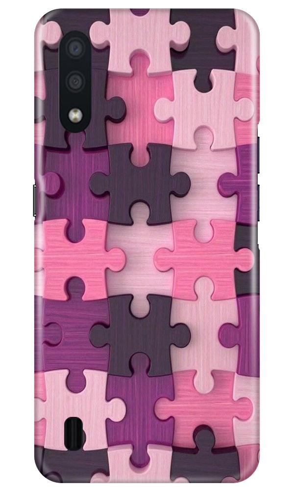 Puzzle Mobile Back Case for Samsung Galaxy M01 (Design - 199) Puzzle Case for Samsung Galaxy M01 (Design - 199)